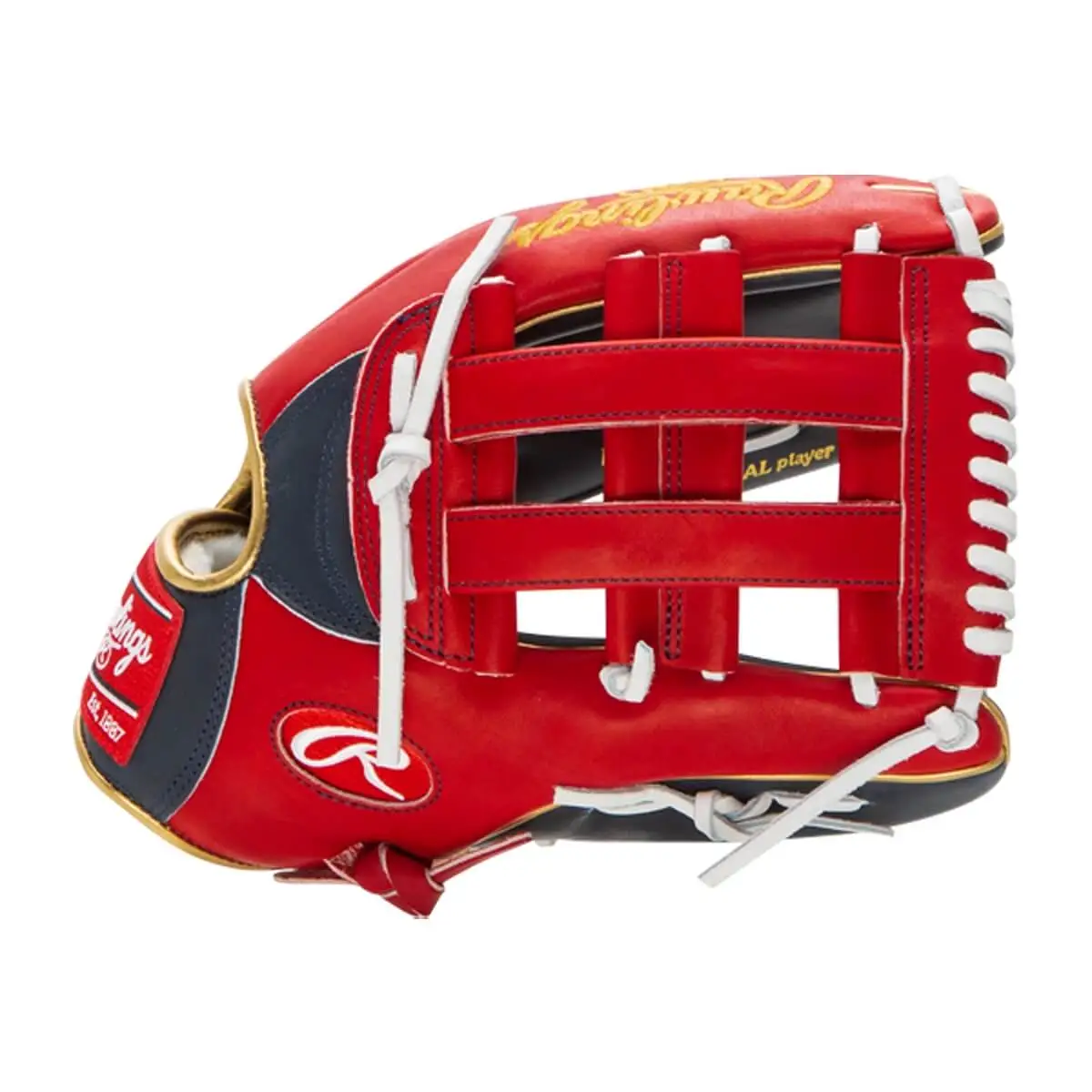 Rawlings Pro Preferred Ronald Acuna Jr. 12.75" Baseball Glove 6 Rawlings Pro Preferred Ronald Acuna Jr. 12.75" Baseball Glove - Image 4