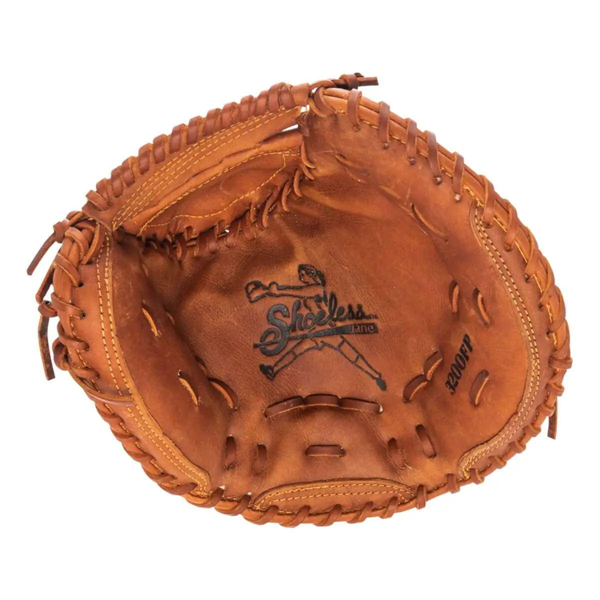 Shoeless Joe Shoeless Jane 32" Fastpitch Softball Catcher's Mitt 8 Shoeless Joe Shoeless Jane 32" Fastpitch Softball Catcher's Mitt - Image 6