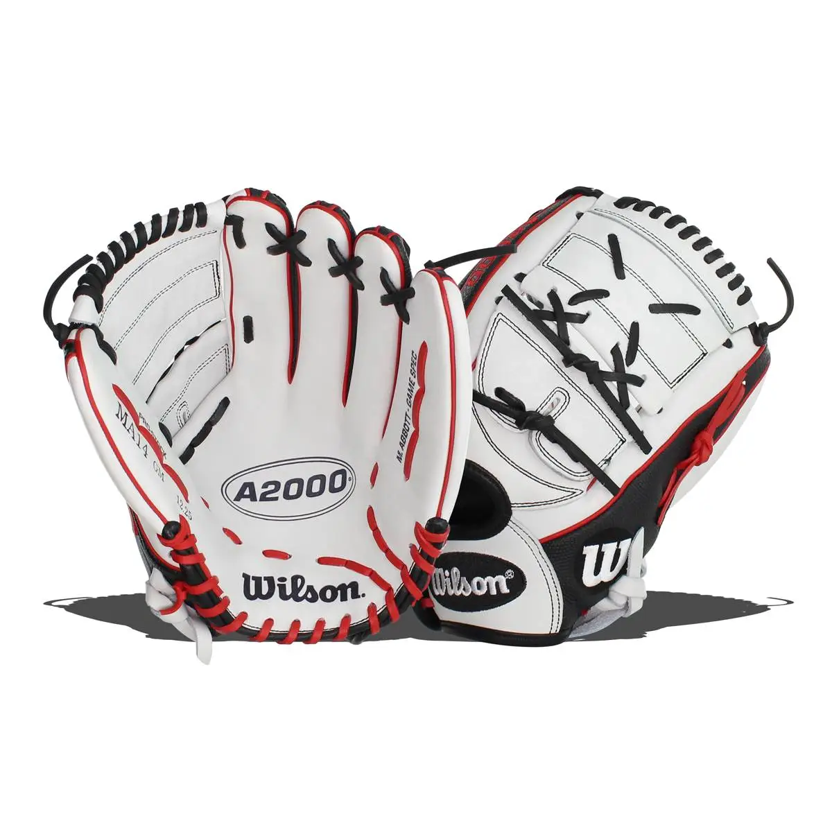Wilson A2000 SuperSkin MA14 Monica Abbott 12.25" Fastpitch Softball Glove 4 Wilson A2000 SuperSkin MA14 Monica Abbott 12.25" Fastpitch Softball Glove - Image 2