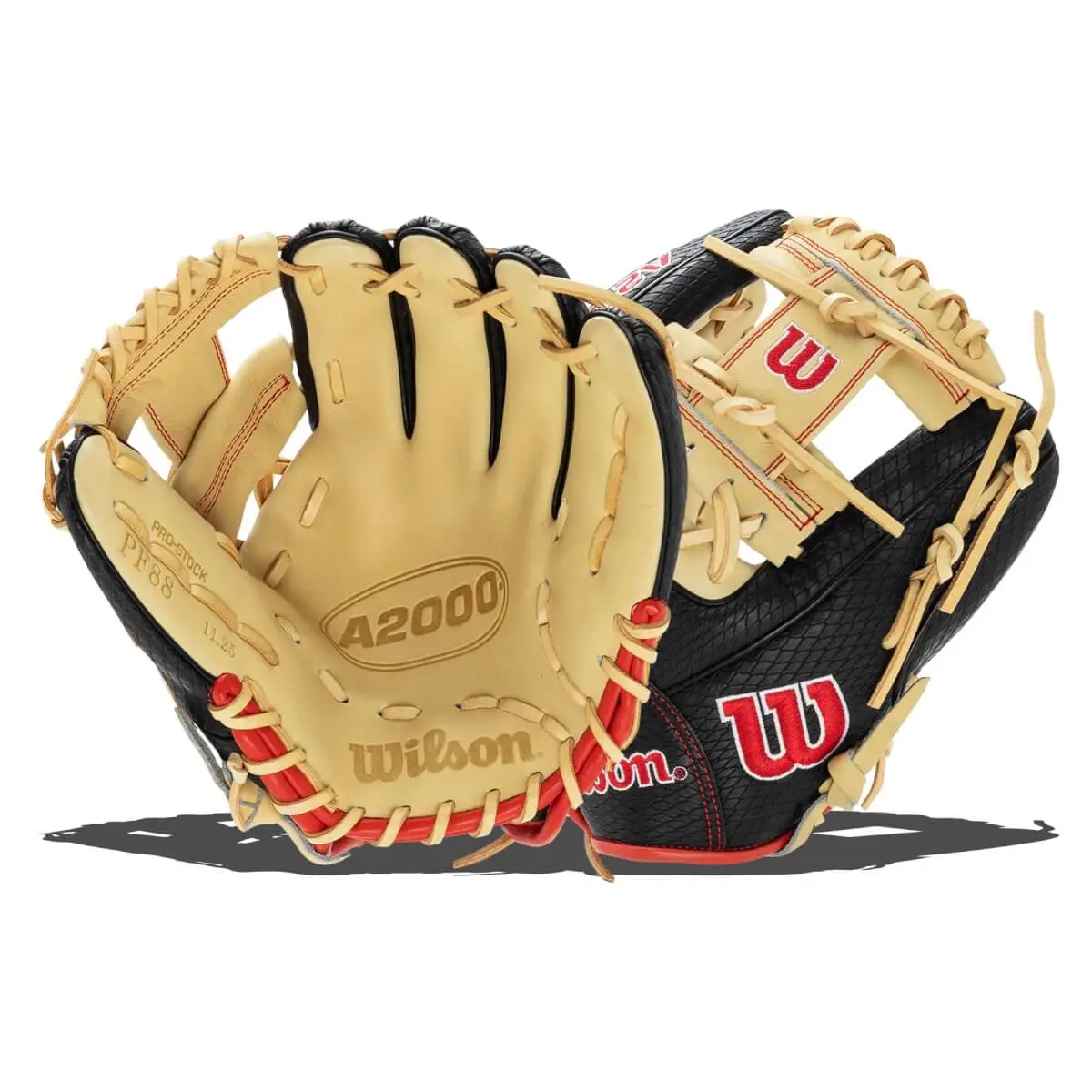 Wilson A2000 Super Snakeskin PF88 11.25" Baseball Glove 3 Wilson A2000 Super Snakeskin PF88 11.25" Baseball Glove