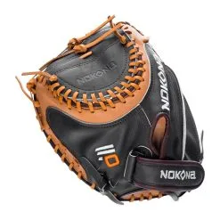 Nokona Alpha Plus 32.5" Fastpitch Catcher's Mitt -Baseball Gloves Shop 6221 07 21 nokona select plus 32 5 fastpitch catchers mitt s v2 23132 3 l