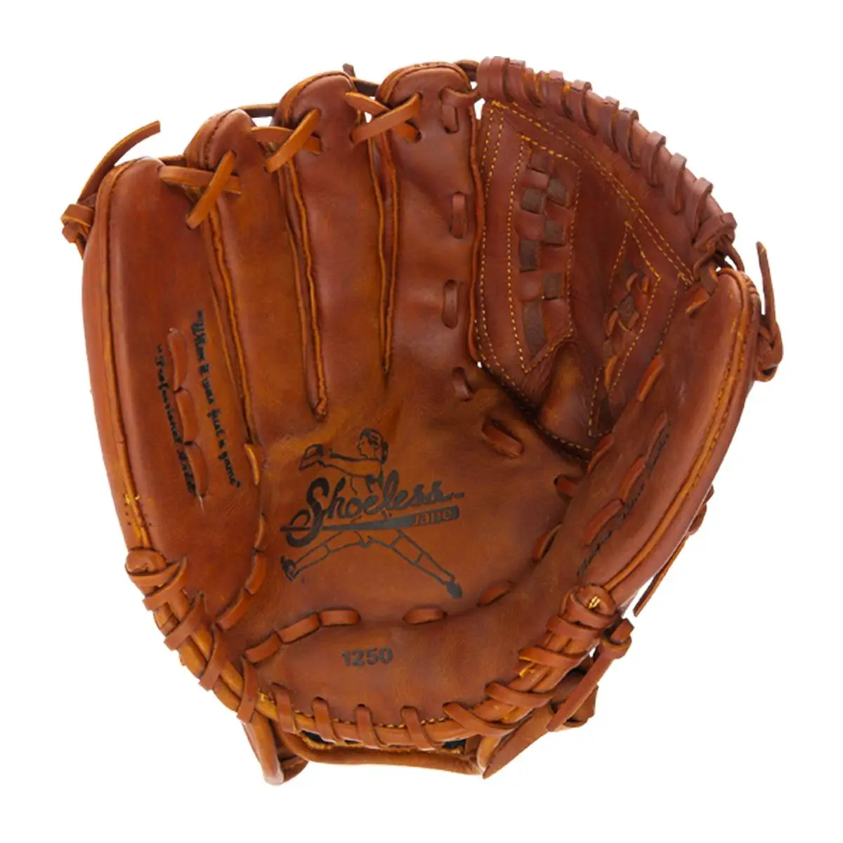 Shoeless Joe Shoeless Jane 12.5" Fastpitch Softball Glove 5 Shoeless Joe Shoeless Jane 12.5" Fastpitch Softball Glove - Image 3