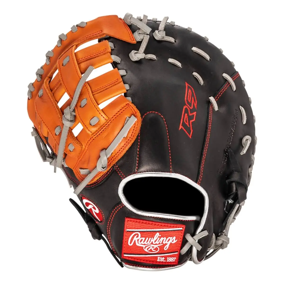 Rawlings R9 ContoUR Fit 12" Youth Baseball First Base Mitt 16 Rawlings R9 ContoUR Fit 12" Youth Baseball First Base Mitt - Image 14