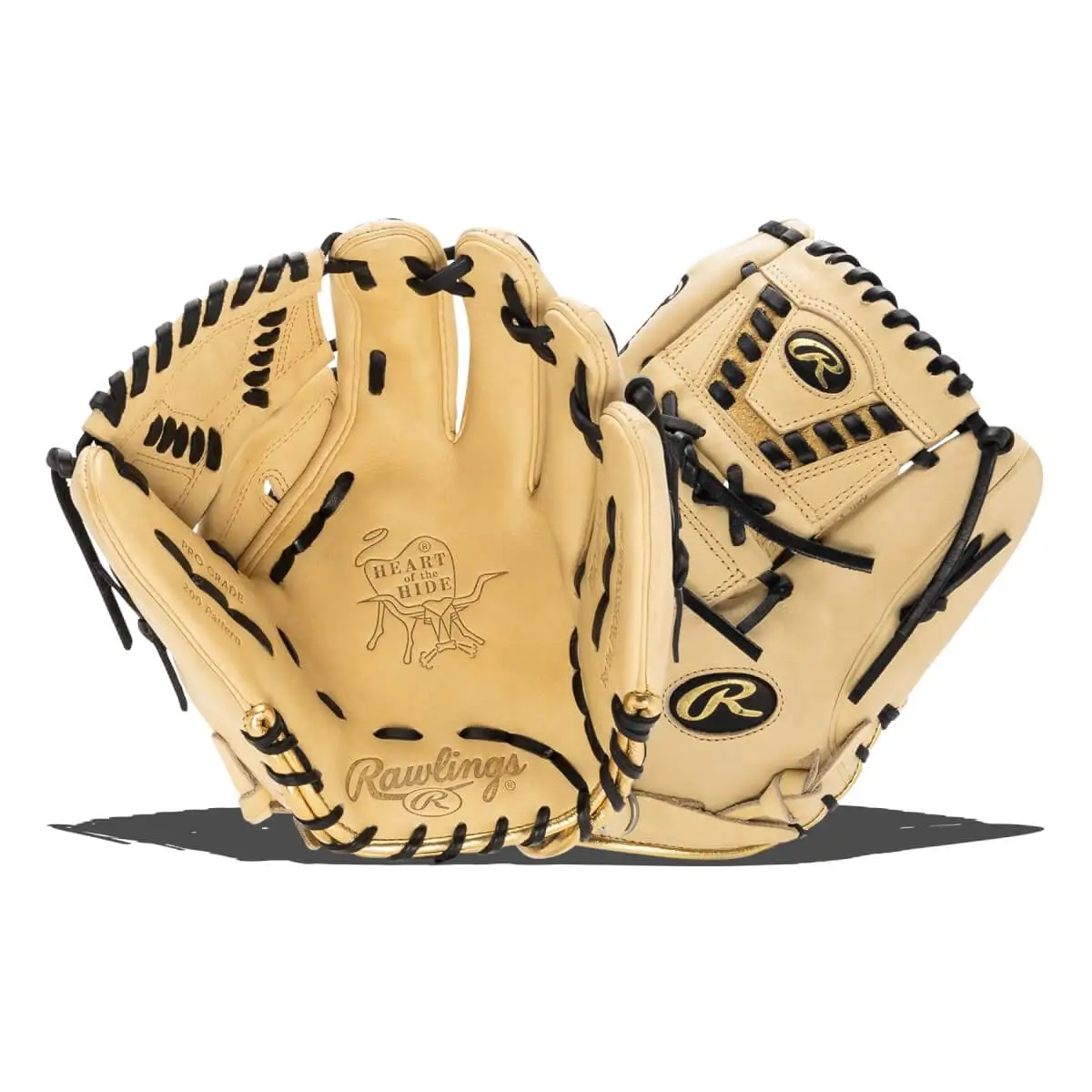 Rawlings Heart Of The Hide Pro Label 7 12" Baseball Glove 3 Rawlings Heart Of The Hide Pro Label 7 12" Baseball Glove