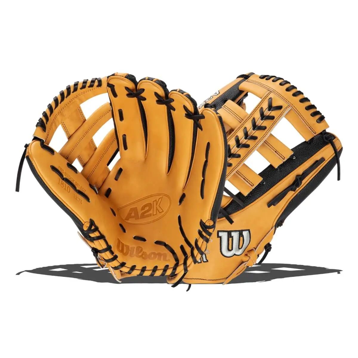 Wilson A2K SuperSkin 1810 12.75" Baseball Glove 3 Wilson A2K SuperSkin 1810 12.75" Baseball Glove