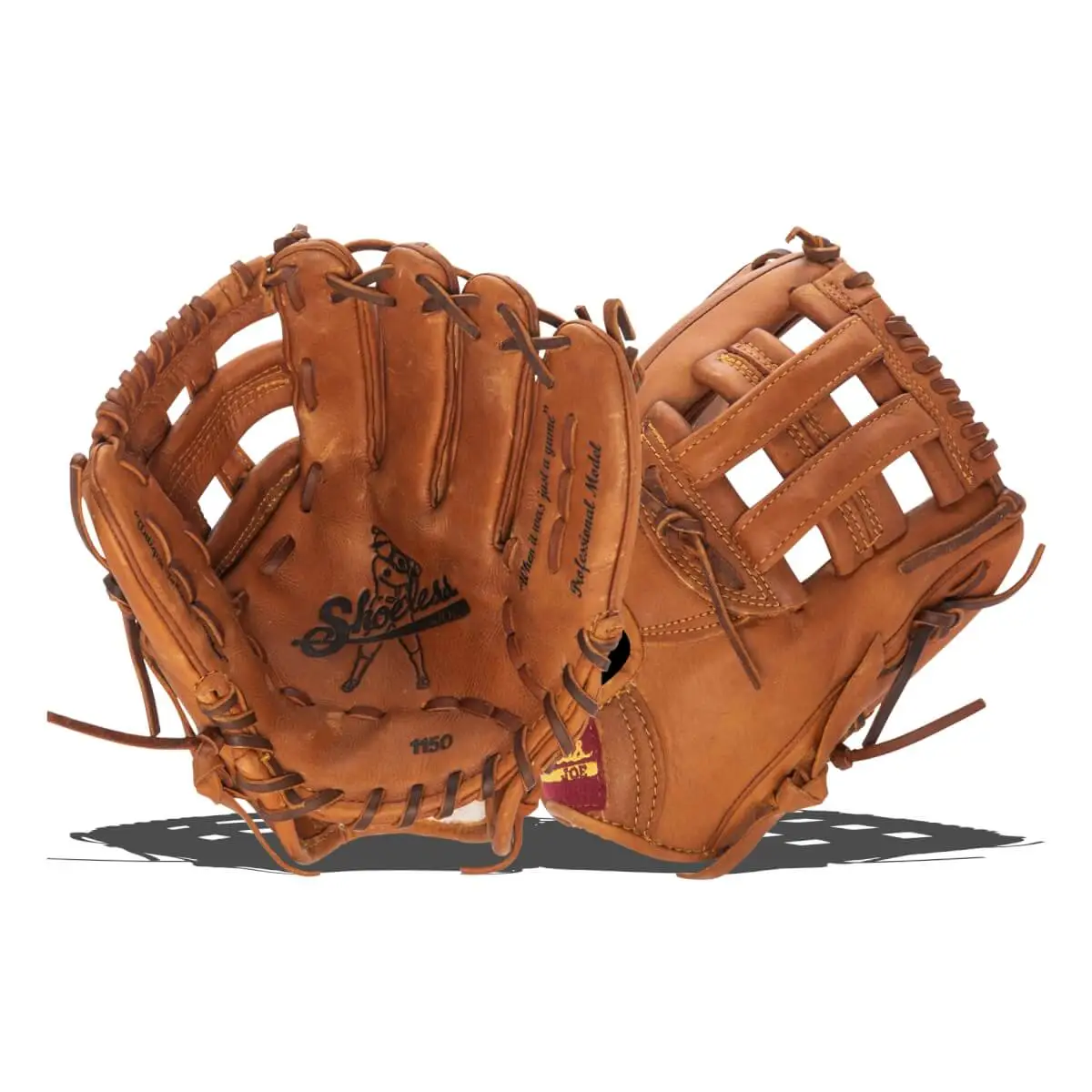 Shoeless Joe Professional 11.5" Baseball Glove 3 Shoeless Joe Professional 11.5" Baseball Glove