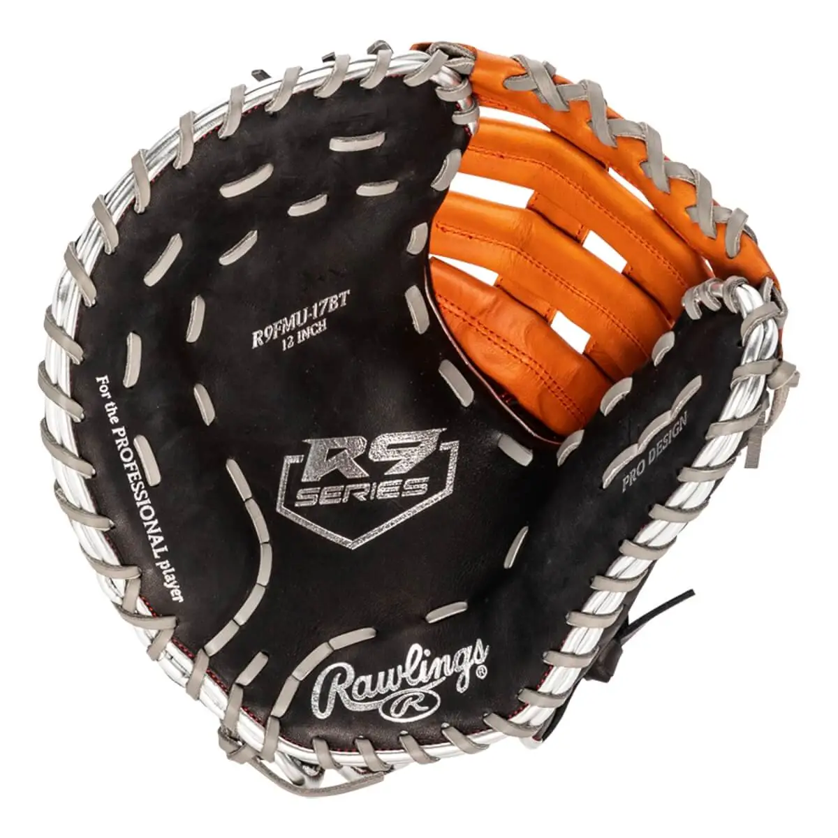 Rawlings R9 ContoUR Fit 12" Youth Baseball First Base Mitt 11 Rawlings R9 ContoUR Fit 12" Youth Baseball First Base Mitt - Image 9