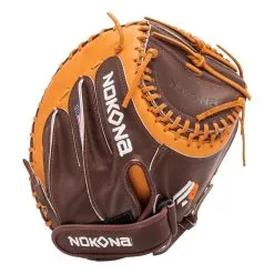 Nokona Alpha Plus 32.5" Fastpitch Catcher's Mitt -Baseball Gloves Shop 9d91 11 22 nokona select plus 32 5 fastpitch catchers mitt s v2 23132 13 l