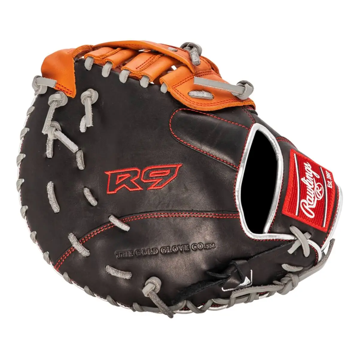 Rawlings R9 ContoUR Fit 12" Youth Baseball First Base Mitt 8 Rawlings R9 ContoUR Fit 12" Youth Baseball First Base Mitt - Image 6