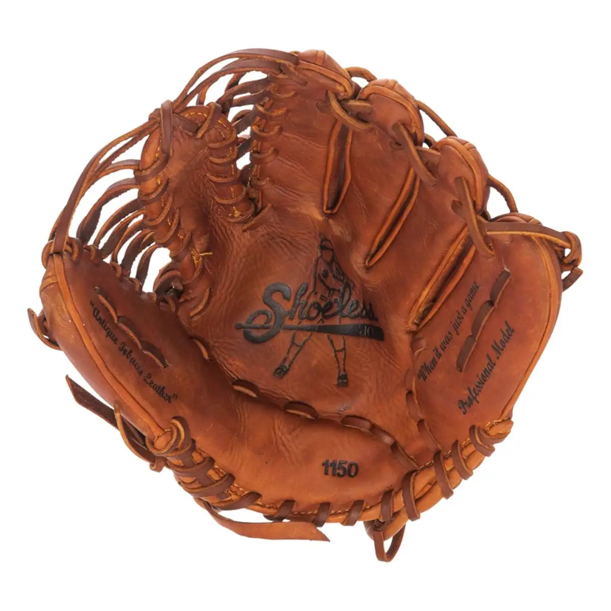 Shoeless Joe Professional 11.5" Baseball Glove 8 Shoeless Joe Professional 11.5" Baseball Glove - Image 6