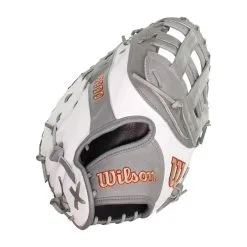 Wilson A2000 SuperSkin FP1B 12.50" Fastpitch Softball First Base Mitt -Baseball Gloves Shop b072 09 20 wilson a2000 superskin fp1b 12 50 fastpitch softball first base mitt wbw100219125 33638 7 l