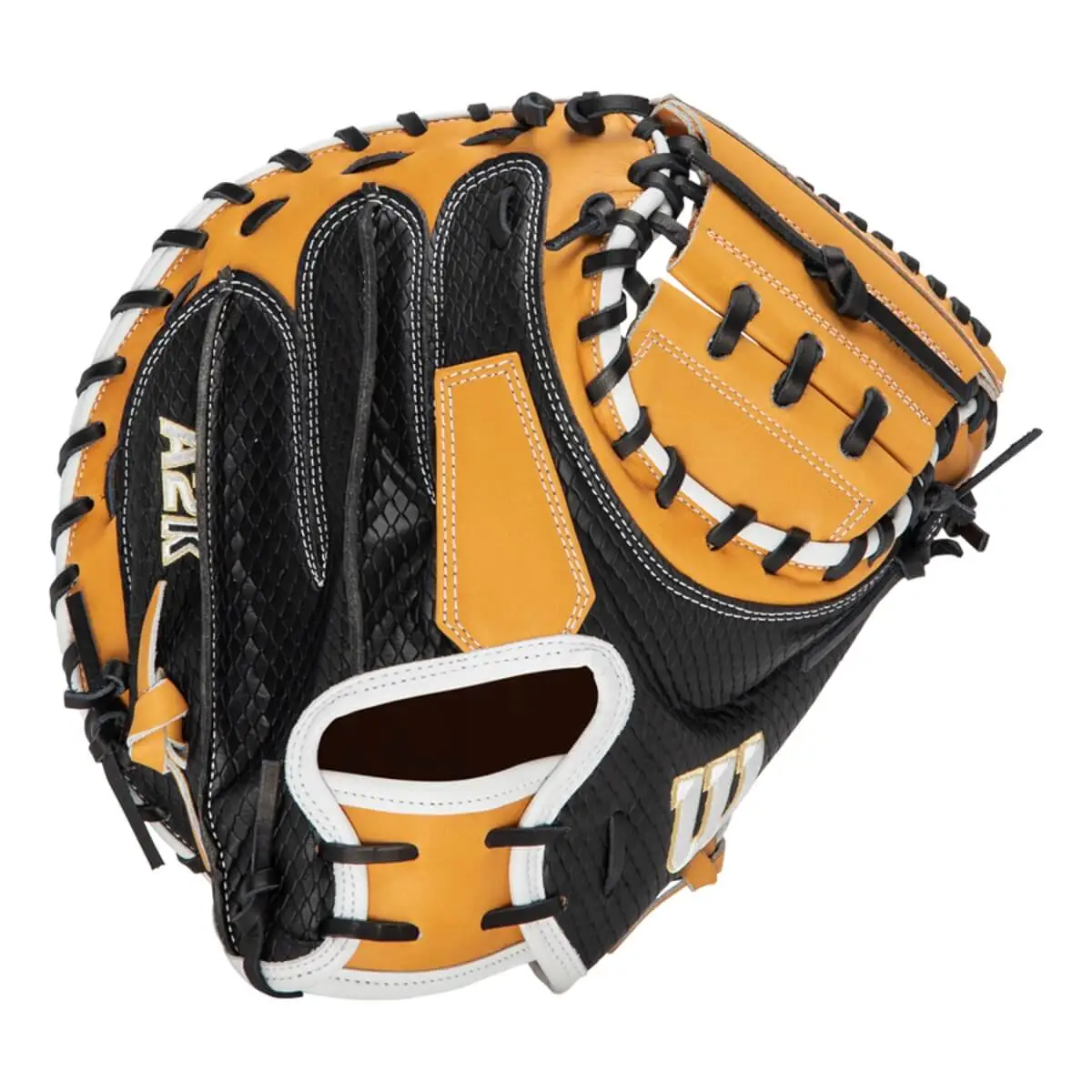 Wilson A2K Super SnakeSkin M1D 33.5" Baseball Catcher's Mitt 9 Wilson A2K Super SnakeSkin M1D 33.5" Baseball Catcher's Mitt - Image 7