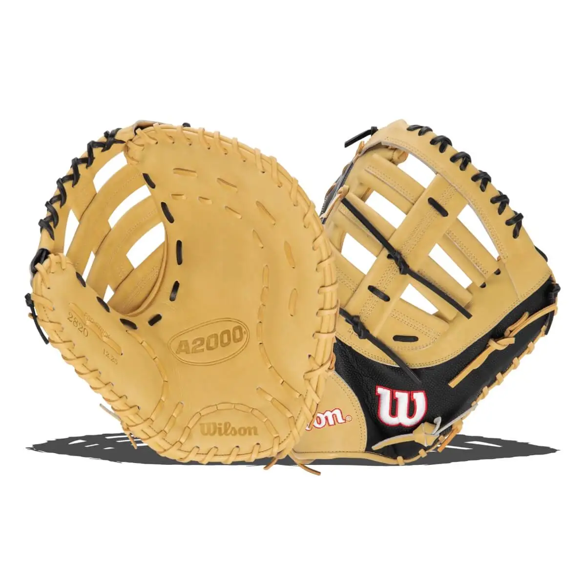 Wilson A2000 SuperSkin 2820 12.25" Baseball First Base Mitt 3 Wilson A2000 SuperSkin 2820 12.25" Baseball First Base Mitt