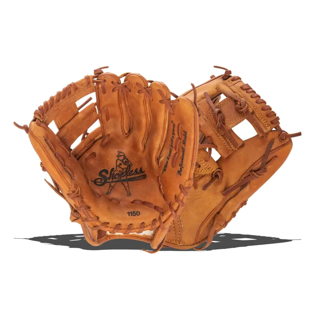 Shoeless Joe Professional 11.5" Baseball Glove 3 Shoeless Joe Professional 11.5" Baseball Glove