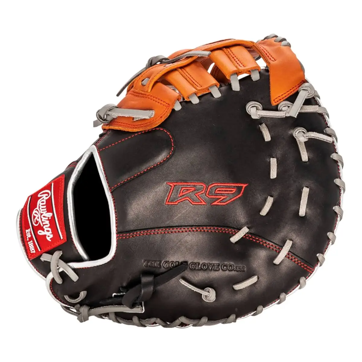 Rawlings R9 ContoUR Fit 12" Youth Baseball First Base Mitt 14 Rawlings R9 ContoUR Fit 12" Youth Baseball First Base Mitt - Image 12