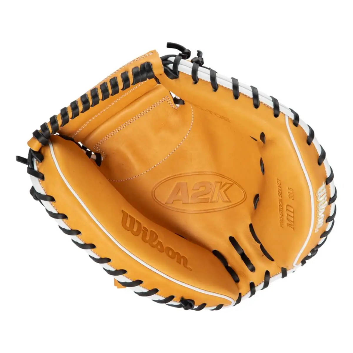 Wilson A2K Super SnakeSkin M1D 33.5" Baseball Catcher's Mitt 8 Wilson A2K Super SnakeSkin M1D 33.5" Baseball Catcher's Mitt - Image 6