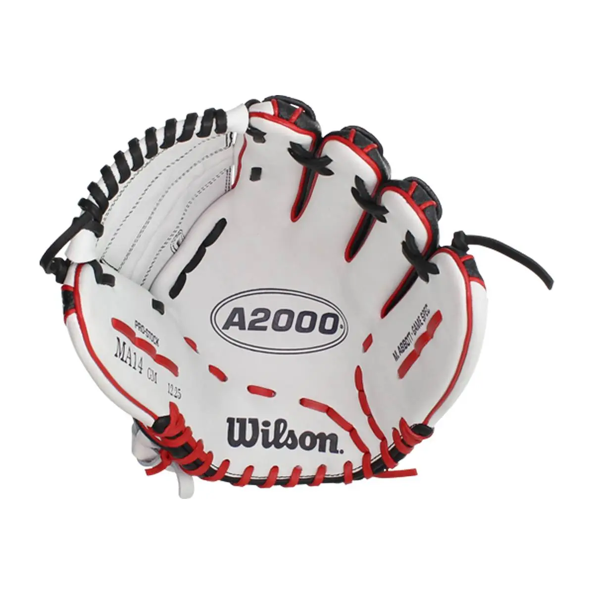 Wilson A2000 SuperSkin MA14 Monica Abbott 12.25" Fastpitch Softball Glove 9 Wilson A2000 SuperSkin MA14 Monica Abbott 12.25" Fastpitch Softball Glove - Image 7