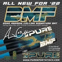 Clearance – 2022 PURE Sports Andrew Collins BMF Signature 2PC 13″ USSSA Slowpitch Softball Bat